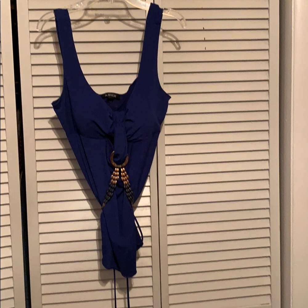 A Beyer women’s halter blouse